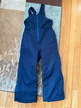 Swiss Tech Navy Blue Kids Snow Jacket with Logo Label